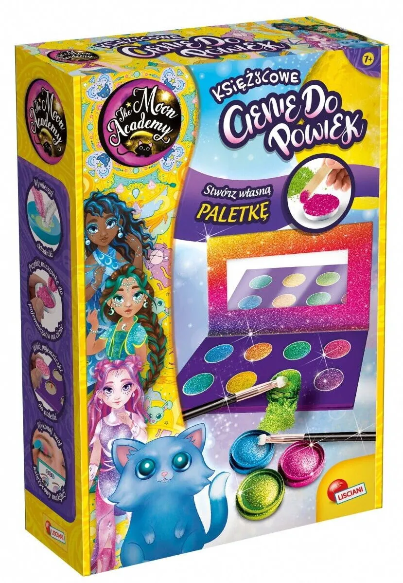 Jucarie creativa Lisciani Set Moon Academy - Farduri de ochi Moon