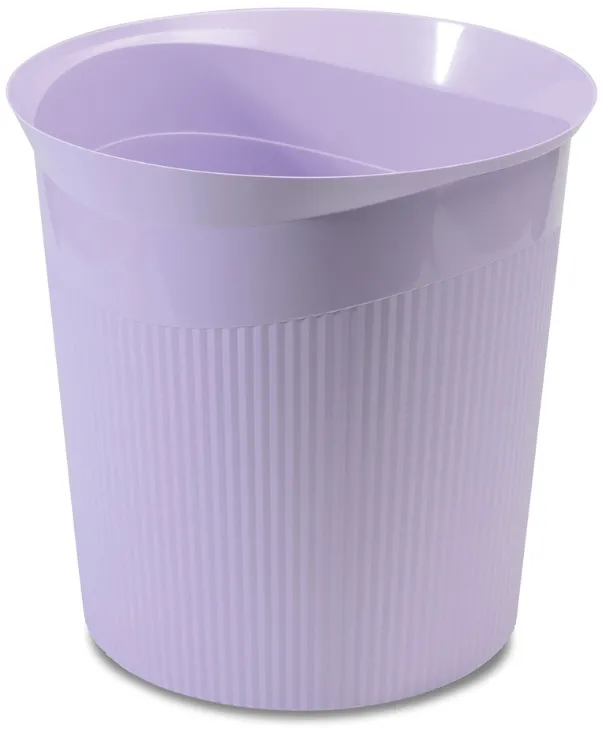 HAN Cos de birou pentru hartii, 13 litri, HAN Re-Loop, PP reciclat - violet pastel