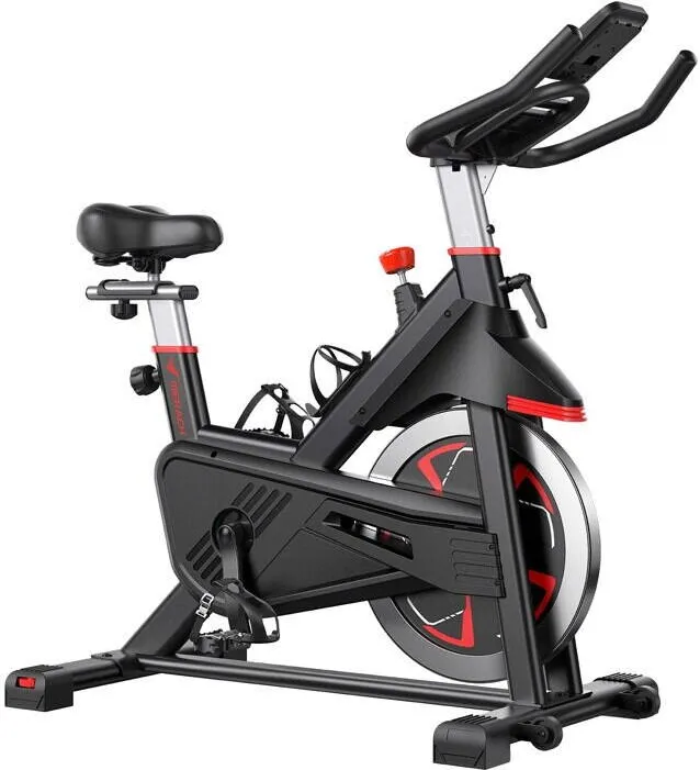 MERACH Bicicleta spinning MR-S38B2-EU magnetica 16 trepte negru 114x52x120cm