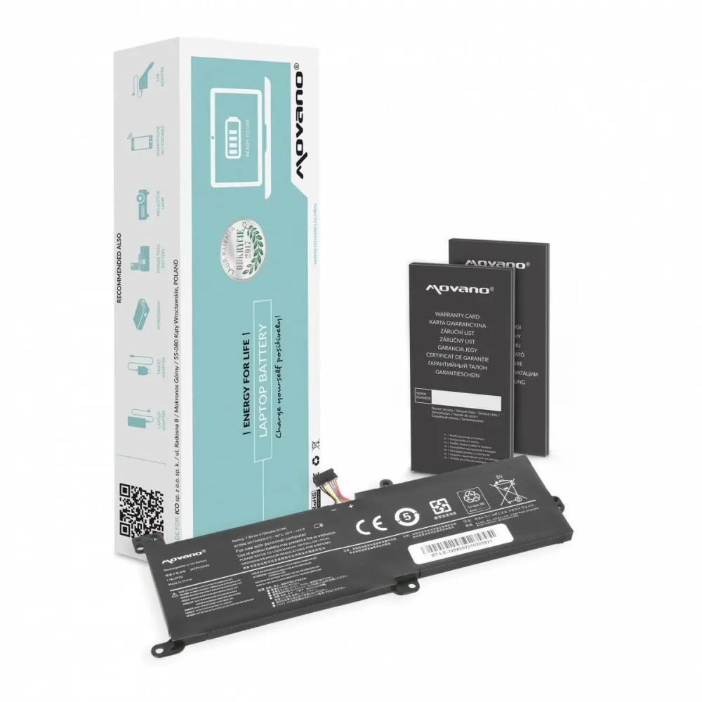 Acumulator Laptop Movano L16L2PB2 pentru Lenovo IdeaPad 320 - 4100 mAh (31 Wh)