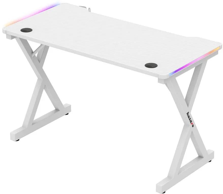 Birou Gaming huzaro Huzaro Hero 2.3 RGB Gaming Desk white
