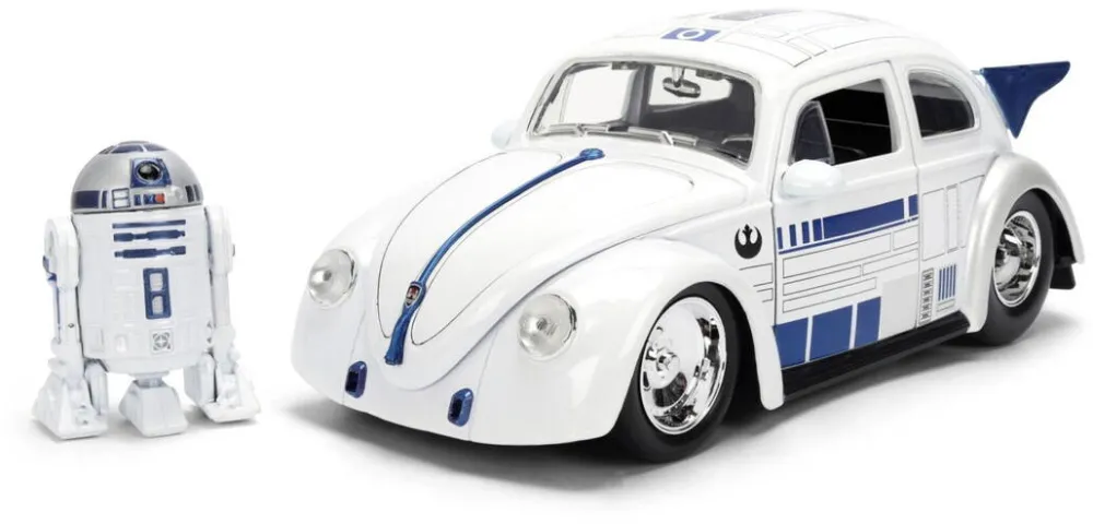Masina Jada Star Wars R2D2 1959 VW Drag Beetle 1:24 9336912314R00