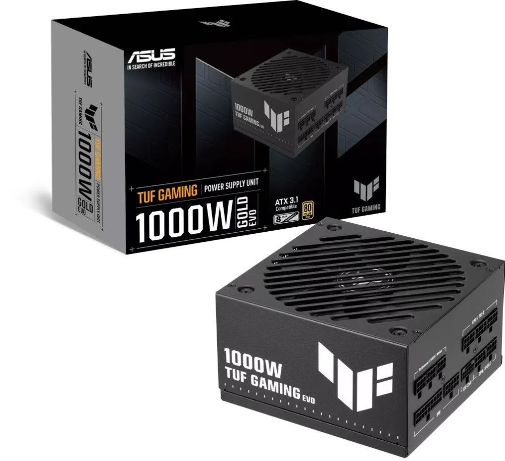 Sursa PC Asus TUF Gaming EVO 1000W 80+ Gold modulara 13,5cm ATX 3.1