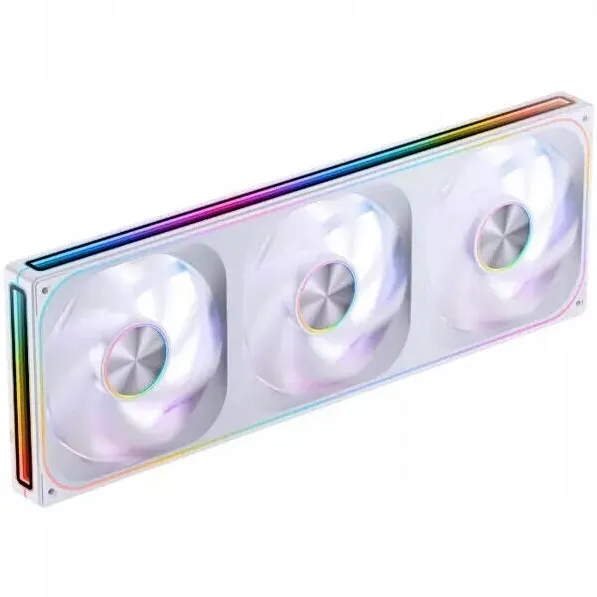 Jonsbo Set Ventilatoare PC ZA-420, 3x140mm, Alb, PWM ARGB