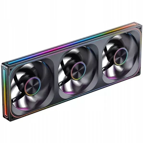 Jonsbo Ventilatoare PC ZA-420, 3x140mm, ARGB, negru, 420mm
