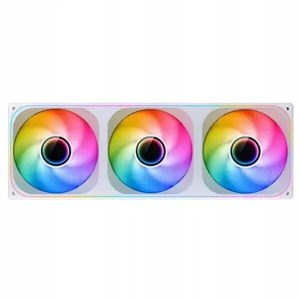 Jonsbo Set Ventilatoare PC 140mm ZA-420 Alb, 3x140mm, ARGB, 422x143x28mm