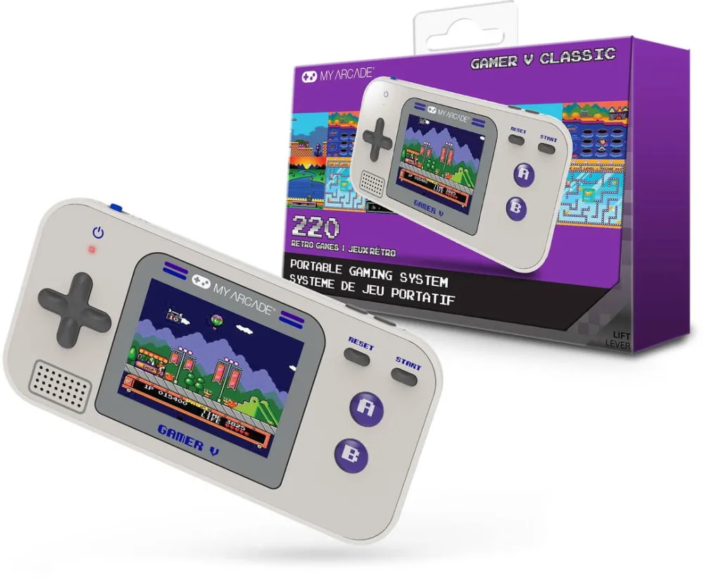 Consola jocuri dreamGEAR My Arcade, DGUN-3920, Mov/Alb