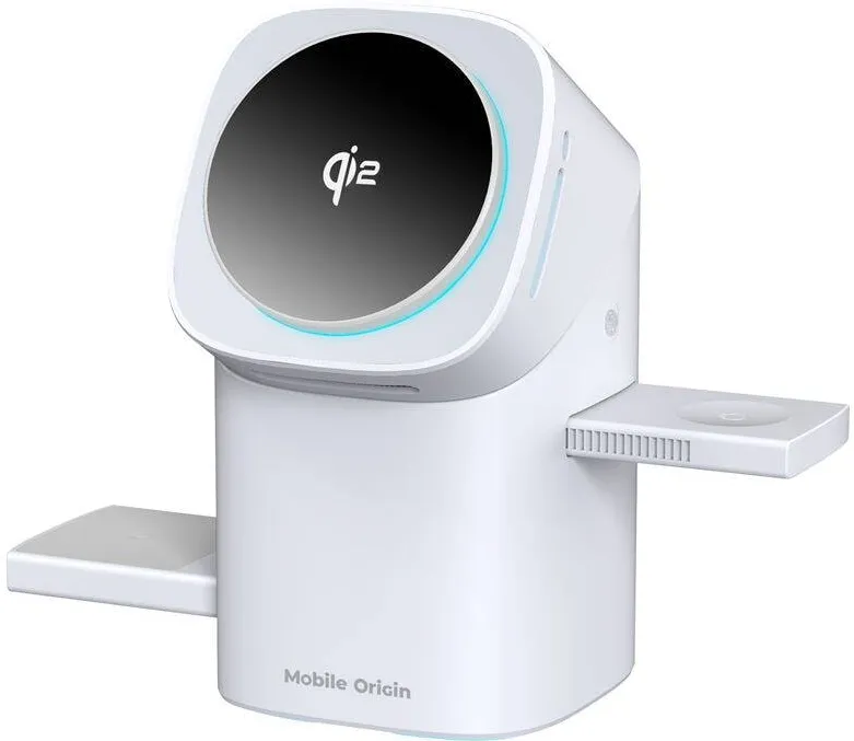 Mobile Origin Statie de incarcare 3 in 1, PW11, alb, 15W, 122x70.3x70.3mm