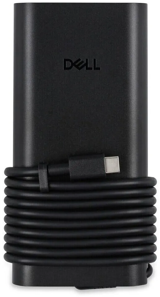 Dell Incarcator Dell, 165W, USB-C GaN, set cu cablu de alimentare, negru