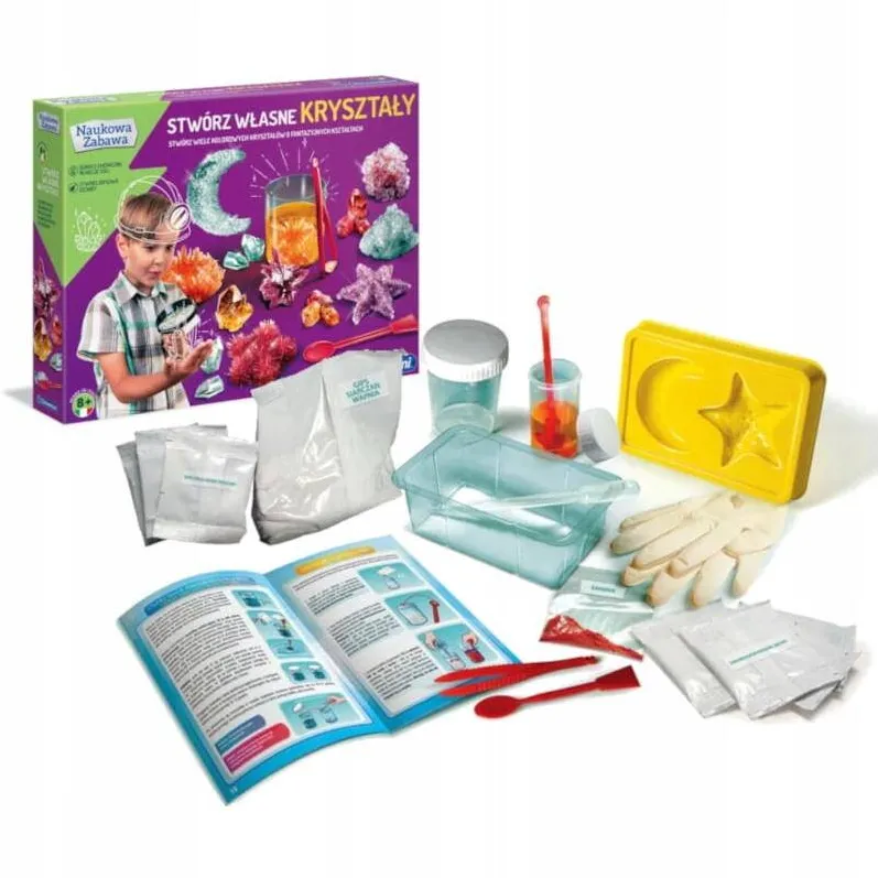 Jucarie Educationala Clementoni Creati-va propriile cristale 50069