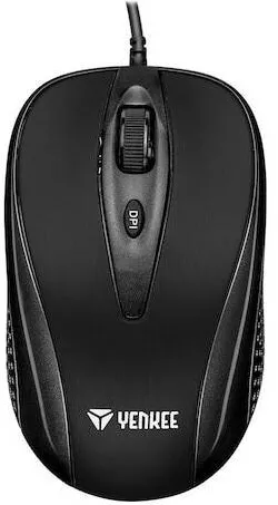 Mouse Yenkee YMS 1025BK, standard, negru
