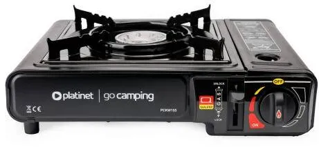 OMEGA Platinet camping cooking stove 1 burner black