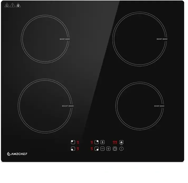 Plita AMZCHEF cu inductie cu 4 zone CE-T-74IB4xyzf-CSCS