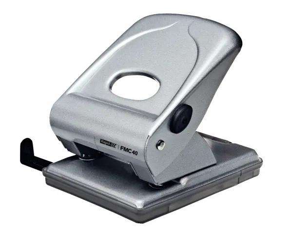 Rapid Perforator metalic 40 coli, RAPID FMC40 - argintiu