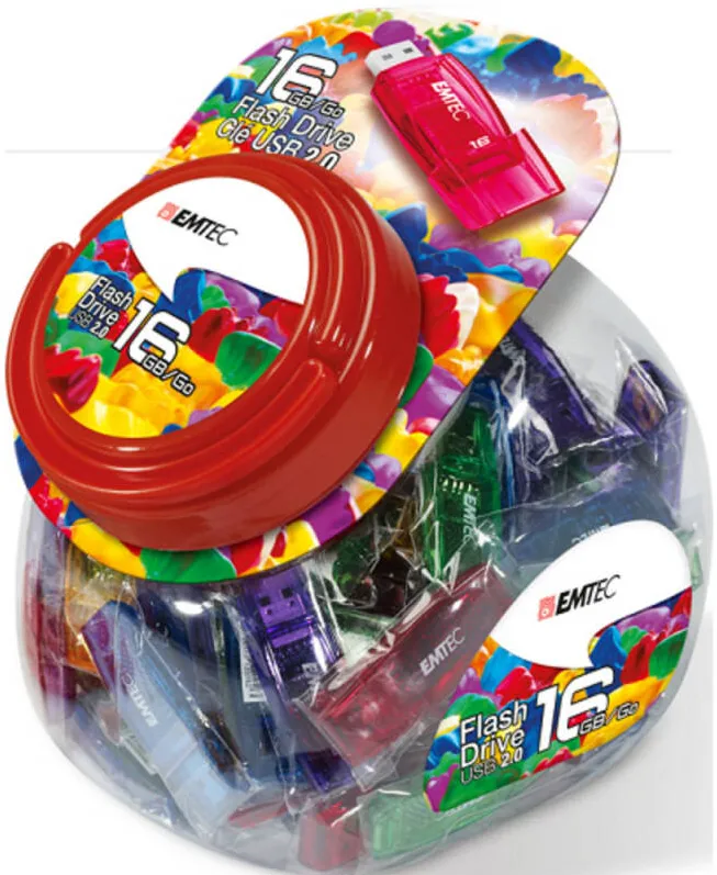 Memorie USB Emtec Candy Jar 80-Pack C410 16GB USB 2.0