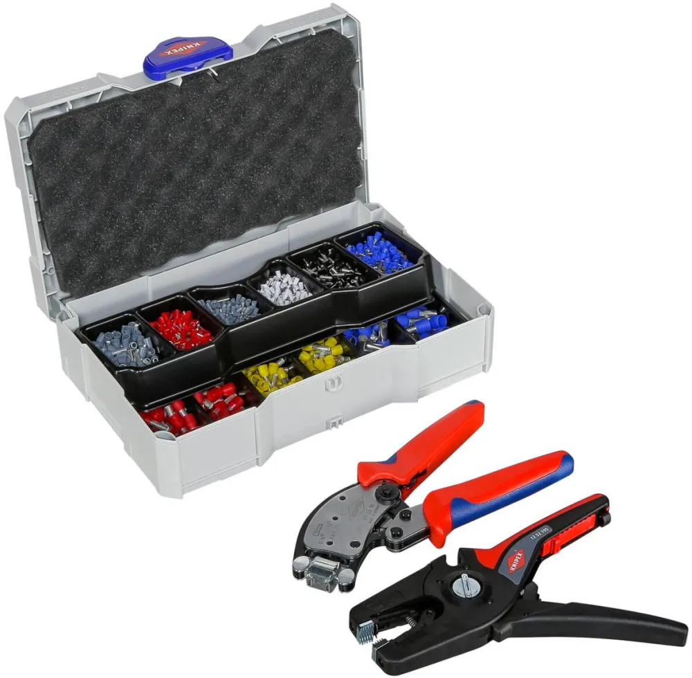 KNIPEX Cleste Crimp Assortments 1252195 + 975318