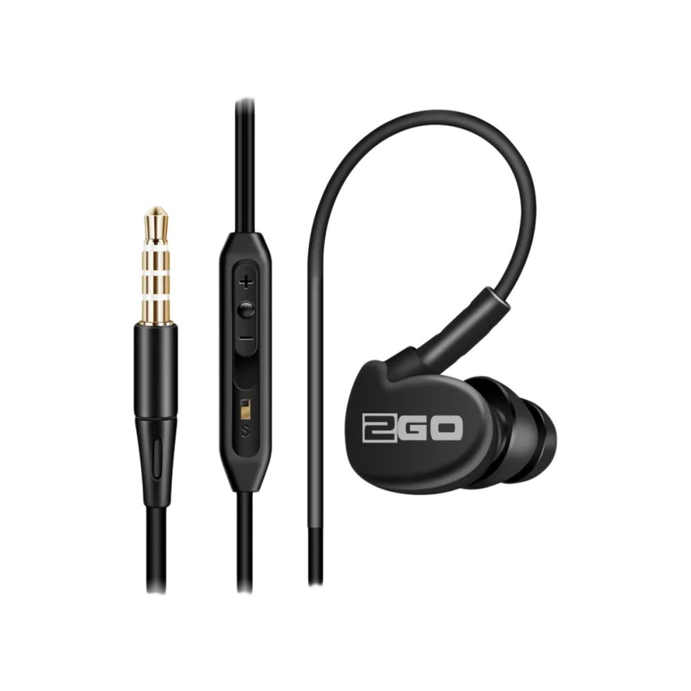 Casti In-Ear 2GO Sport-Headset "Active 1", Black