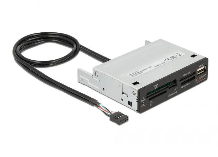 Card Reader DELOCK 3.5 USB 2.0 5 Slot + 1 x USB 2.0 Typ-A