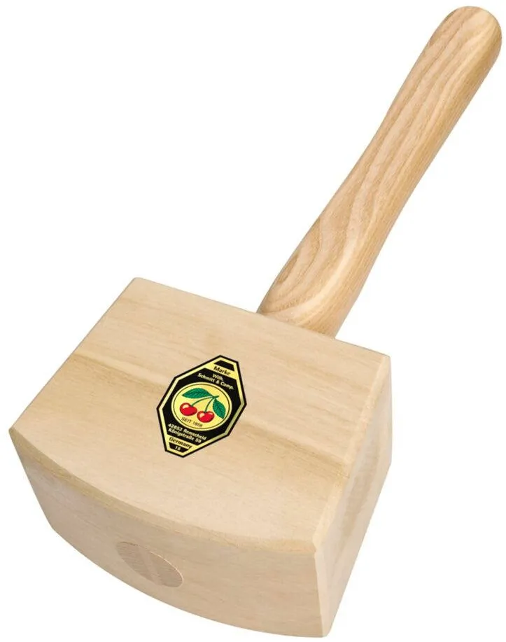 Kirschen Carpenter's Mallet hornbeam head, ash handle 160mm