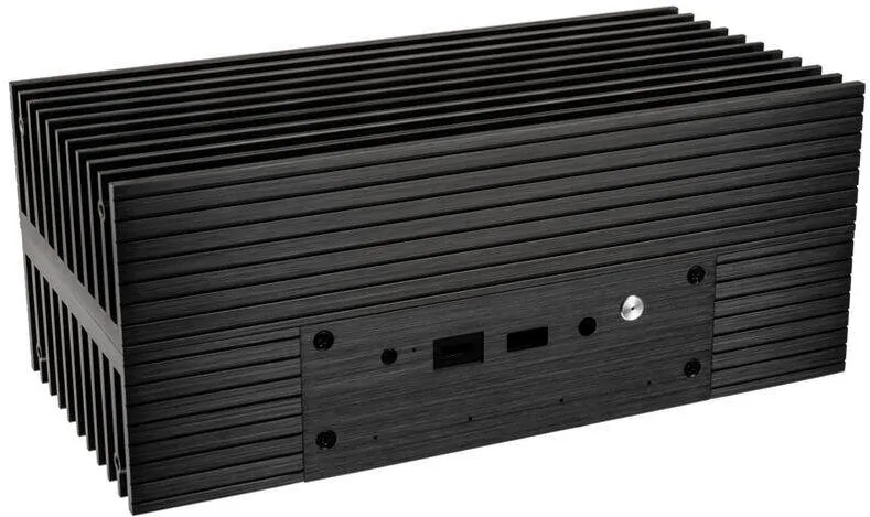 Carcasa PC Akasa Turing FX Fanless UCFF (Intel NUC), OEM - Black