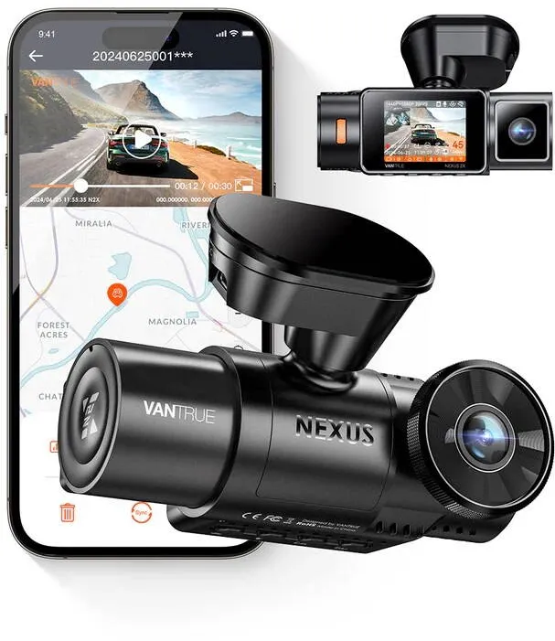 Camera Auto VANTRUE Vantrue N2X LTE video recorder