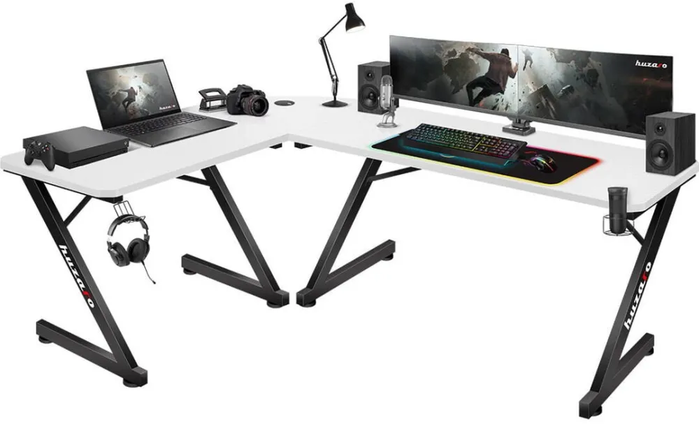 Birou Gaming huzaro GAMING DESK HUZARO HERO 7.0 WHITE