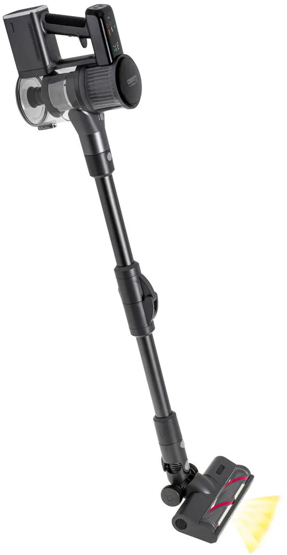 Aspirator CAMRY Camry CR 7063 Efficient Cleaner for a Large House PRO, Operating time up to 100 min, Dust bin 0.6 L, Lithium Ion, 2x2200 mAh, Black