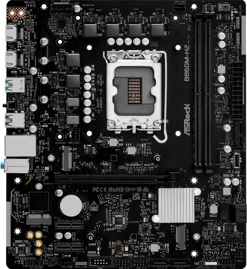 Placa de Baza ASRock Intel 1851 B860M-H2