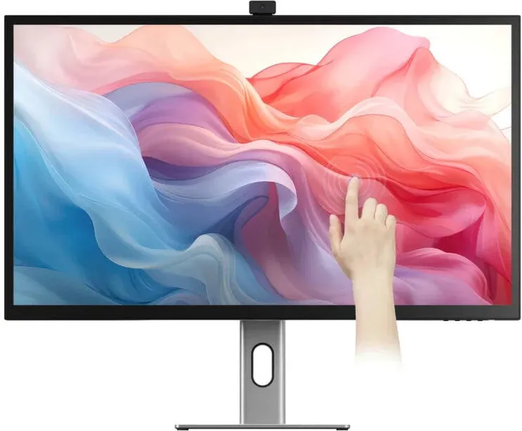 Monitor Alogic Clarity Max Touch 32  UHD 4K Monitor with 65W + 8MP Webcam