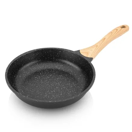 ETA ETA792990000 TITANIUM II Pan, 24 cm, Suitable for electric, induction, gas, glass ceramics, Black