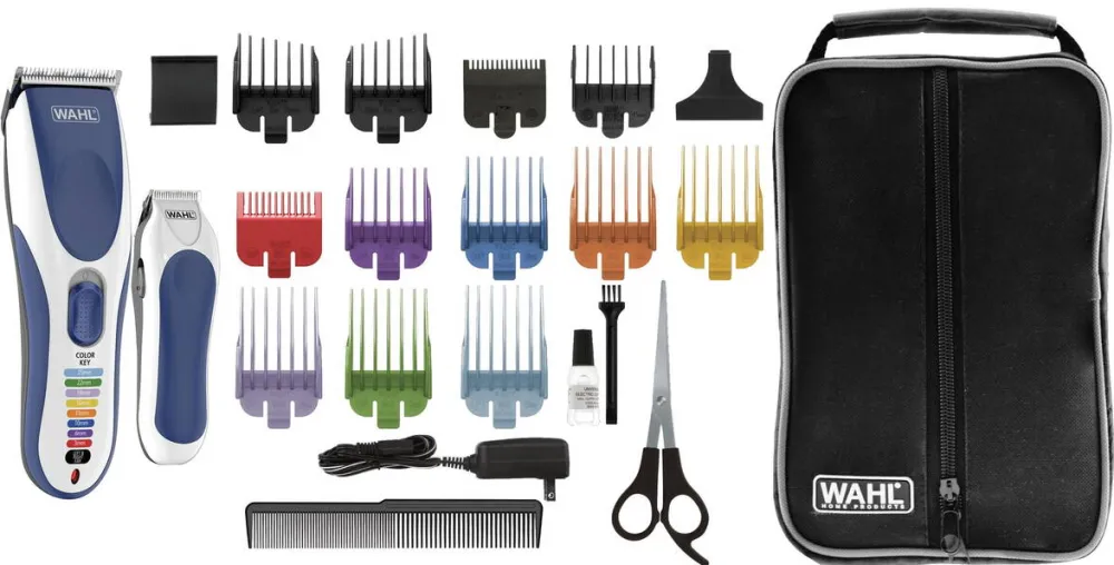 Wahl 09649-916 hair trimmers/clipper Blue, White 8 Nickel-Ml Hydride (NiMH)