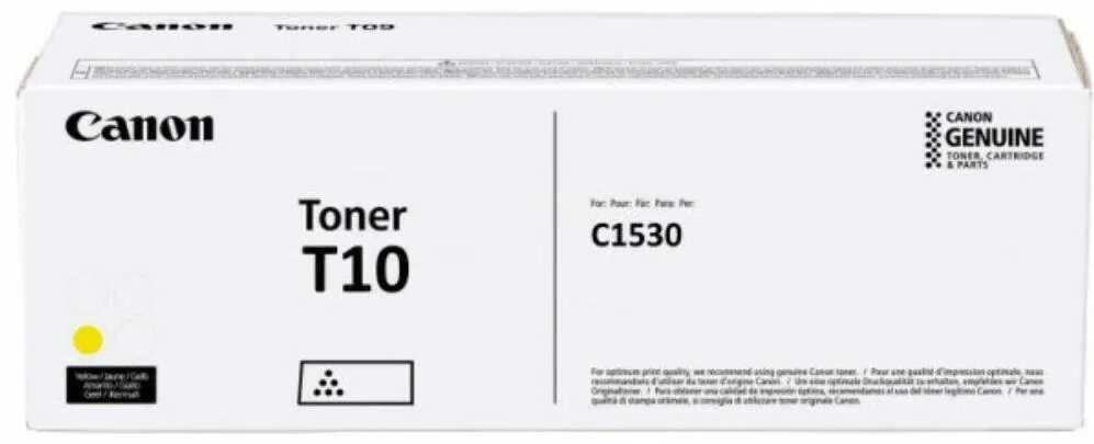 Toner imprimanta Canon Toner imprimanta, Canon, Compatibil cu Canon C1530 (T10), 10000 pagini, Galben