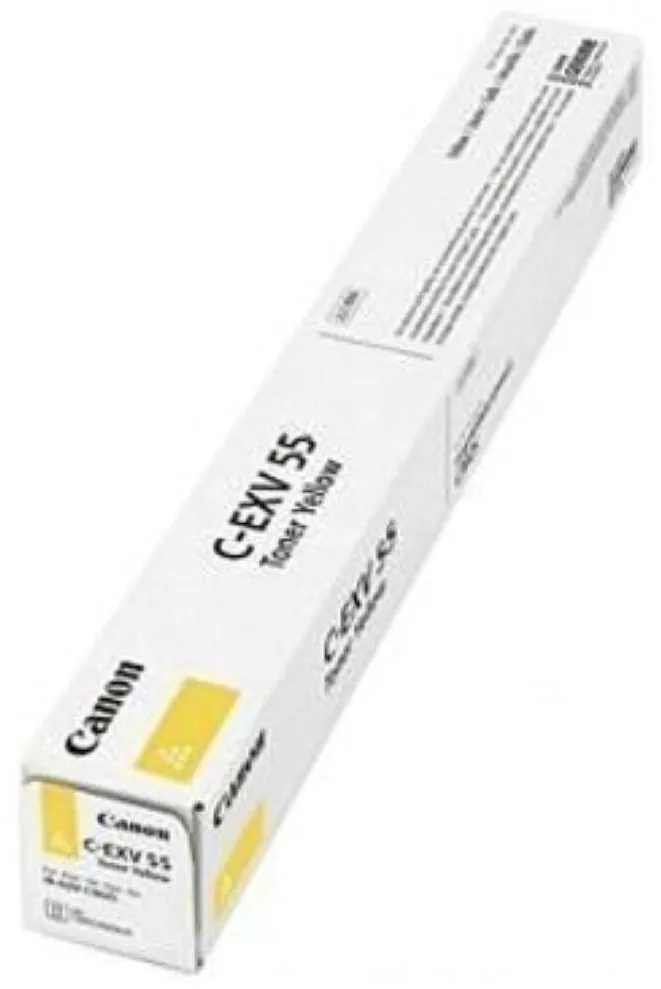 Toner imprimanta Canon Toner original Canon C-EXV55Y, galben, capacitate 18000 pagini