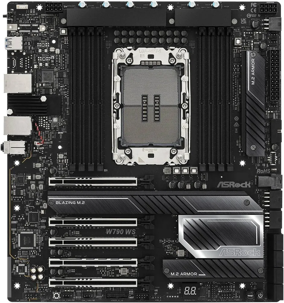 Placa de Baza ASRock Placa de baza ASROCK W790 WS R2.0 W790-WS-R2