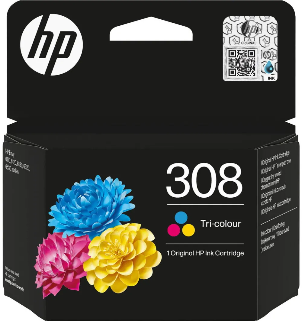 Cartus Imprimanta HP Cartus imprimanta inkjet HP 308, tri-color, 120 pagini