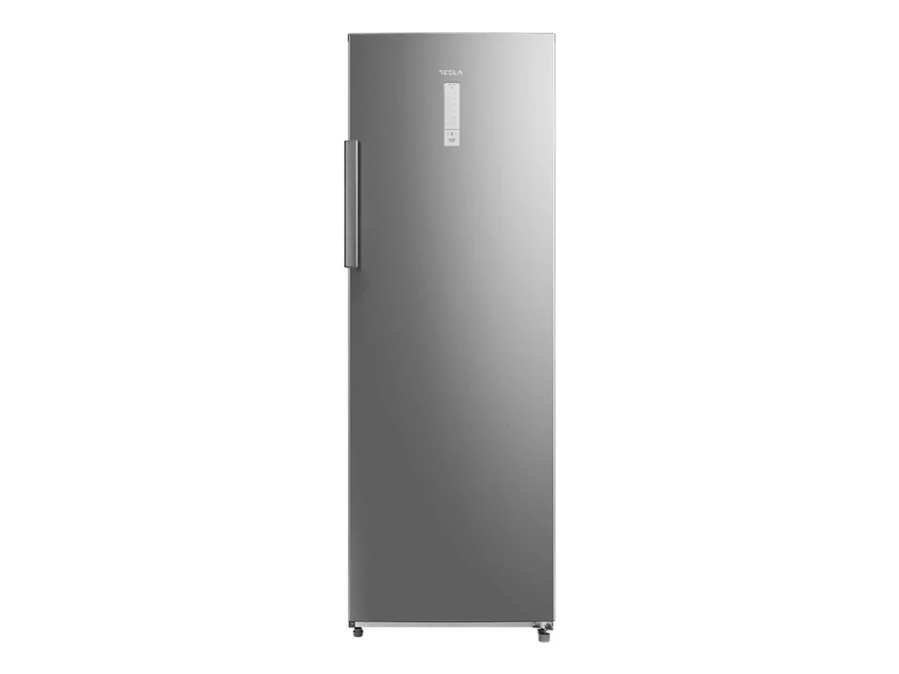 Congelator Tesla Frigider RU2400FMXE, 238L, E,Full No Frost, Functie frigider, Display, Inox