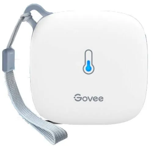 Govee Termostat inteligent Govee H5179001, senzor de umiditate incorporat, WiFi 2.4 GHz, Bluetooth, aplicatie Govee Home