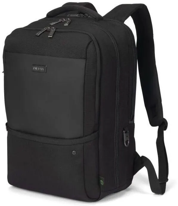 DICOTA Geanta laptop DICOTA, model D32162-RPET, 40,6 cm (16"), neagra, cu curea pe umar, din poliester reciclat