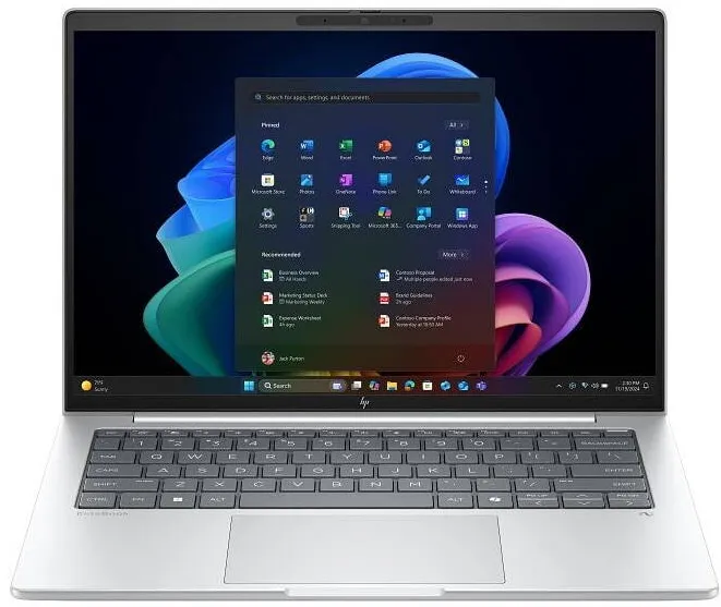 Laptop HP Laptop HP EliteBook 8 G1i A26Z7EA, 14 inch 1920 x 1200, Intel 258V 8 C / 8 T, 2.2 GHz - 4.8 GHz, 12 MB cache, 12 W, 32 GB RAM, 1 TB SSD, Intel Graphics, Windows 11 Pro