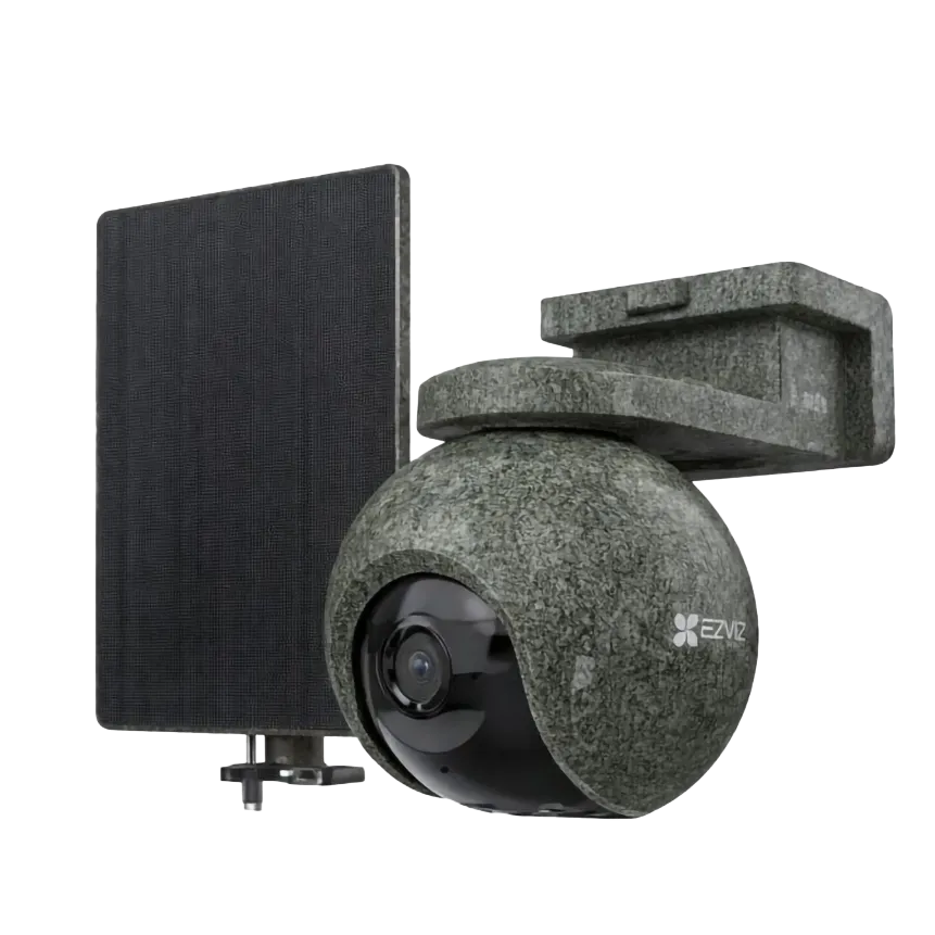 Camera Supraveghere EZVIZ EZVIZ CS-EB8/SP Ranger Battery-Powered Outdoor PT Camera Kit with Solar Panel (4G/LTE, WiFi 2.4GHz, 4K, 8MP, 4 mm, IP65)