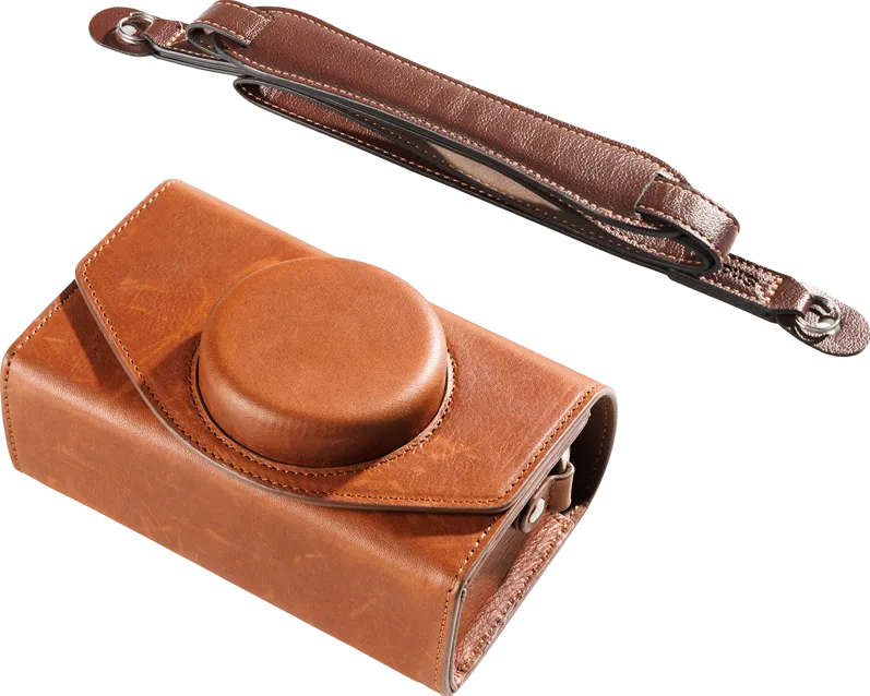 SmallRig 5986 Leather Storage Bag for FUJIFILM X-E5 / X100VI Brown