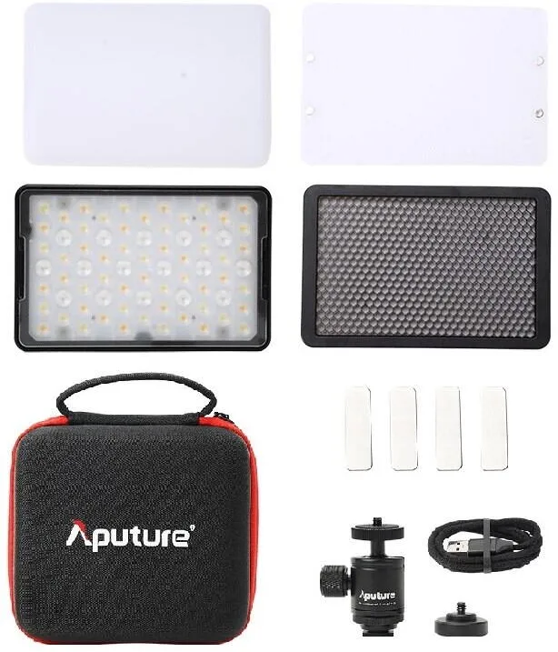 Aputure Lampa led profesionala din aluminiu, Aputure MC Pro, 10,8 x 7 cm