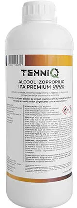 Solutie de curatare Generic ALCOOL IZOPROPILIC IPA PREMIUM 99.9% 1L HDPE TEHNIQ