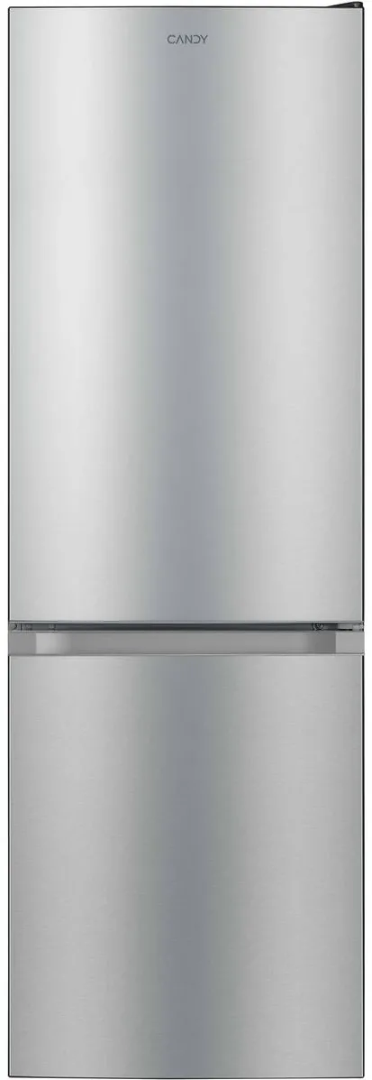 CANDY Combina frigorifica CCH1S518EX, 262 l, Clasa E, H 180 cm, 180x55 cm, static, LED, INOX