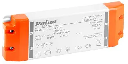Rebel SURSA ALIMENTARE BANDA LED 12V 4A REBEL