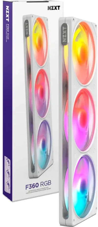 NZXT F360 RGB (white, 360mm)