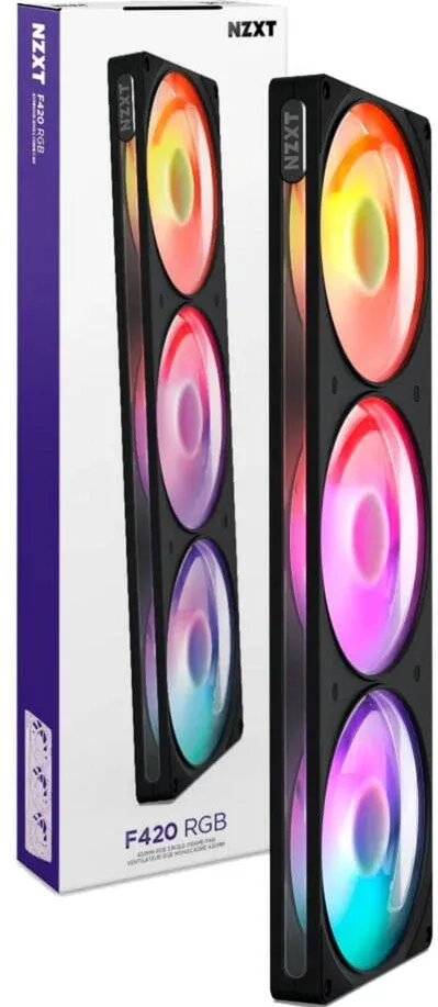 NZXT F420 RGB (black, 420 mm)
