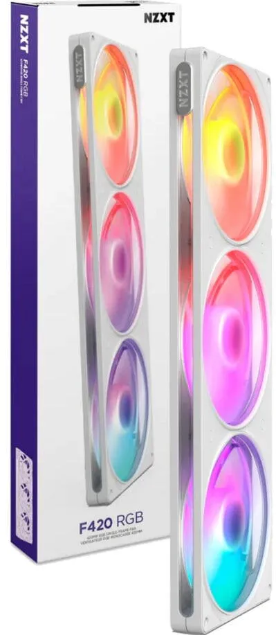 NZXT F420 RGB (white, 420 mm)