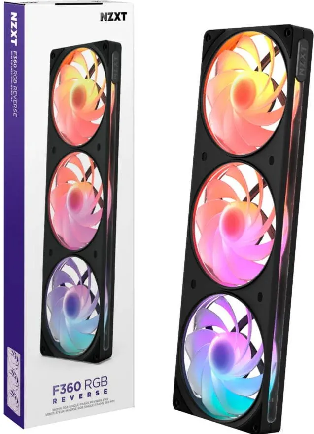 NZXT NZXT F360 RGB (black, reverse, 360 mm)