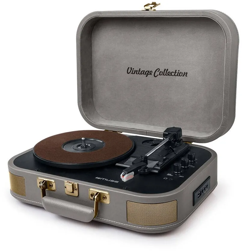 Pick-up MUSE MT-201 BTG Turntable Stereo System